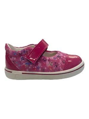 Ricosta - Girls pink shoe with flower detail - Corinne