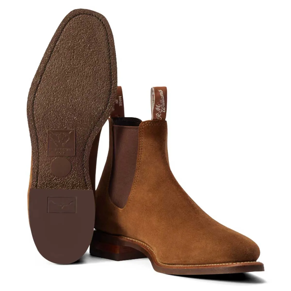 RM WILLIAMS Comfort Craftsman Boots **Limited Edition** - Men's - Cedar Suede