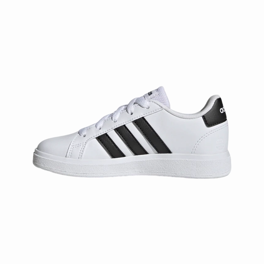 Cross Training Ready Adidas scarpa sneakers da ragazzi Grand Court 2.0 K GW6511 bianco nero