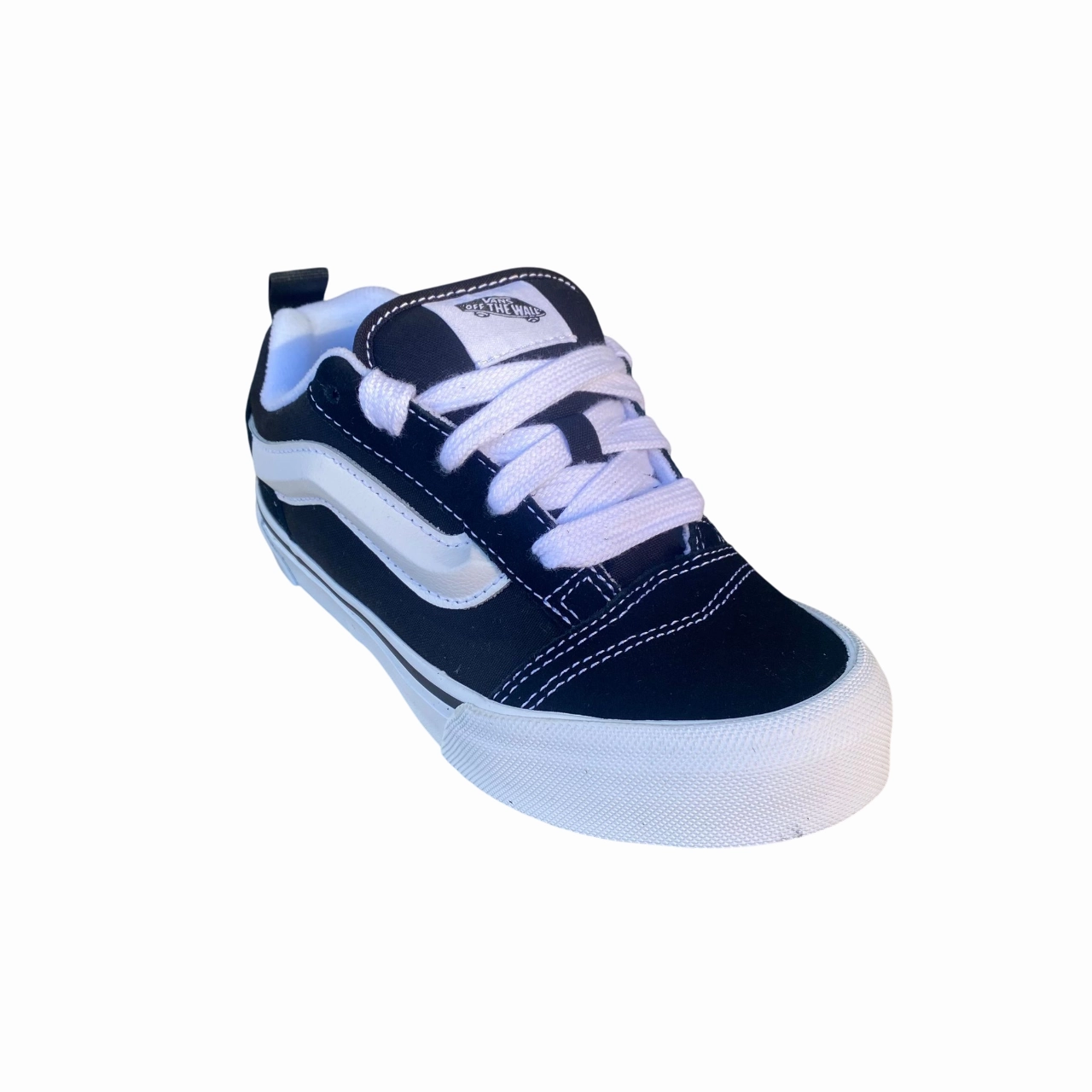 running in a park shoes Vans Knu Skool Ragazzi VN000CYU6BT1 | Sneakers Nero-Bianco
