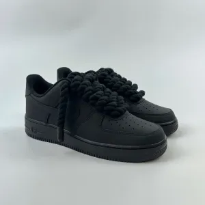 Hot weather run Rope Air Force 1 - Matte Black