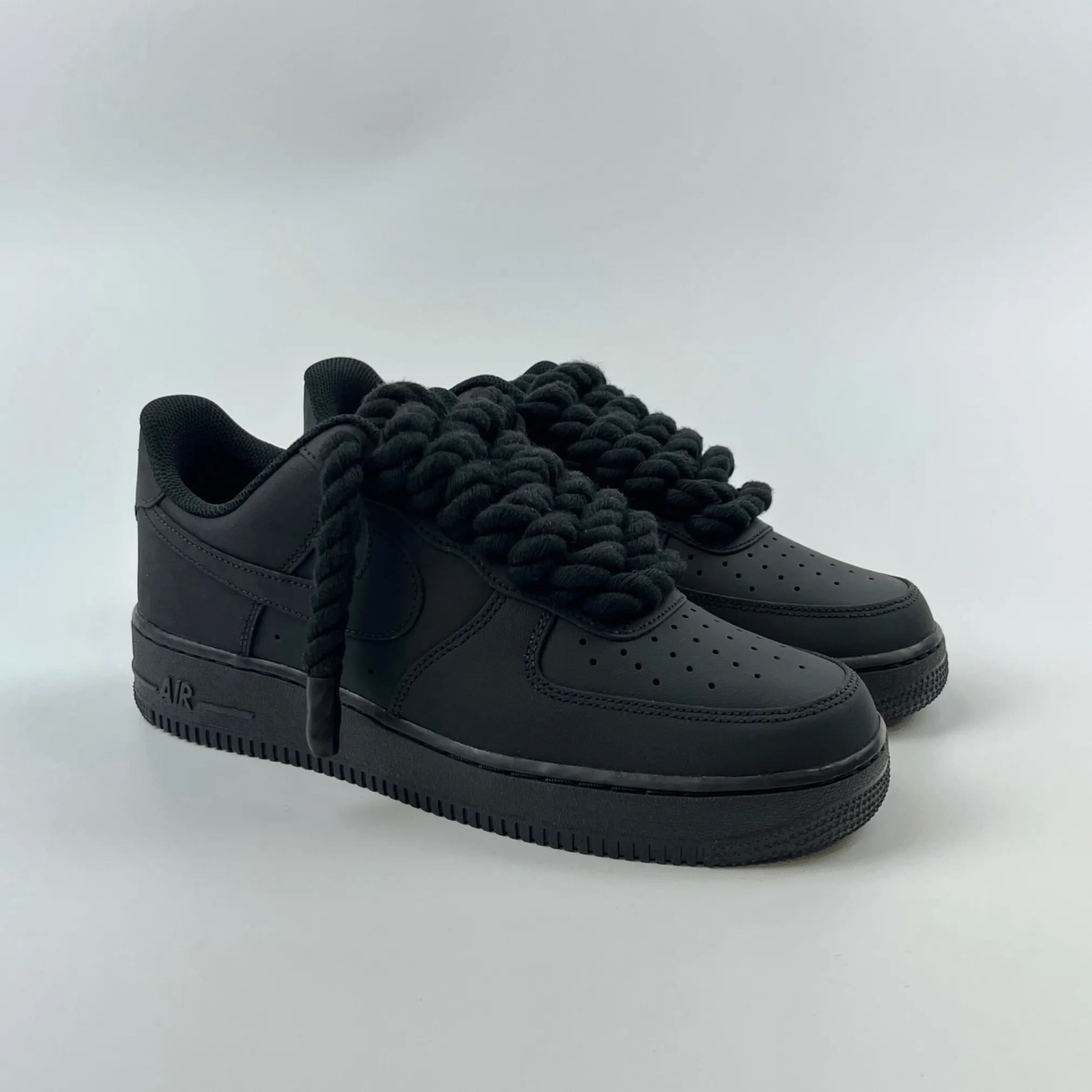 Hot weather run Rope Air Force 1 - Matte Black