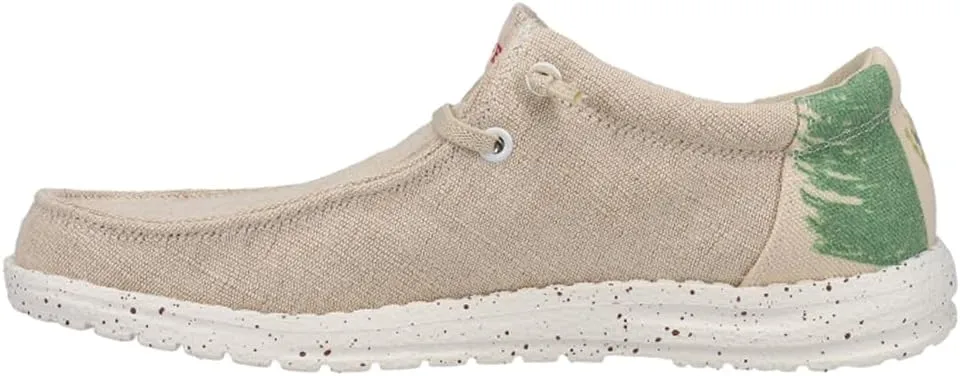 ROPER Mens Hang Loose Patriotic Slip On Casual Shoes - Beige
