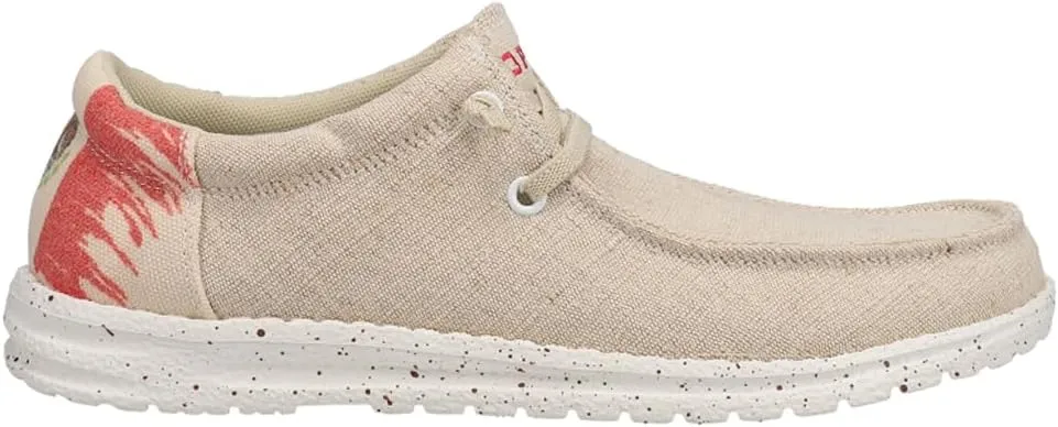 ROPER Mens Hang Loose Patriotic Slip On Casual Shoes - Beige