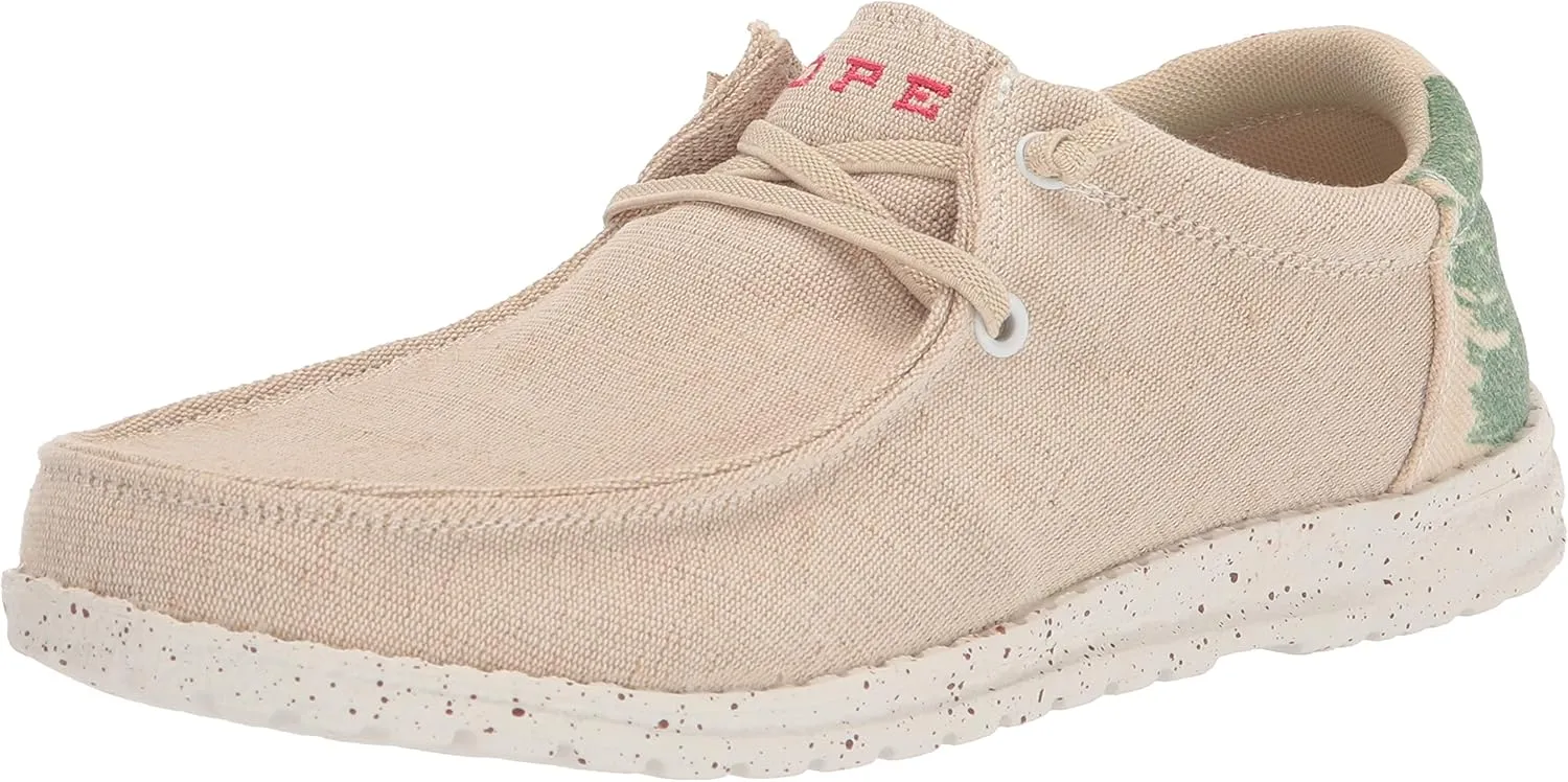 ROPER Mens Hang Loose Patriotic Slip On Casual Shoes - Beige