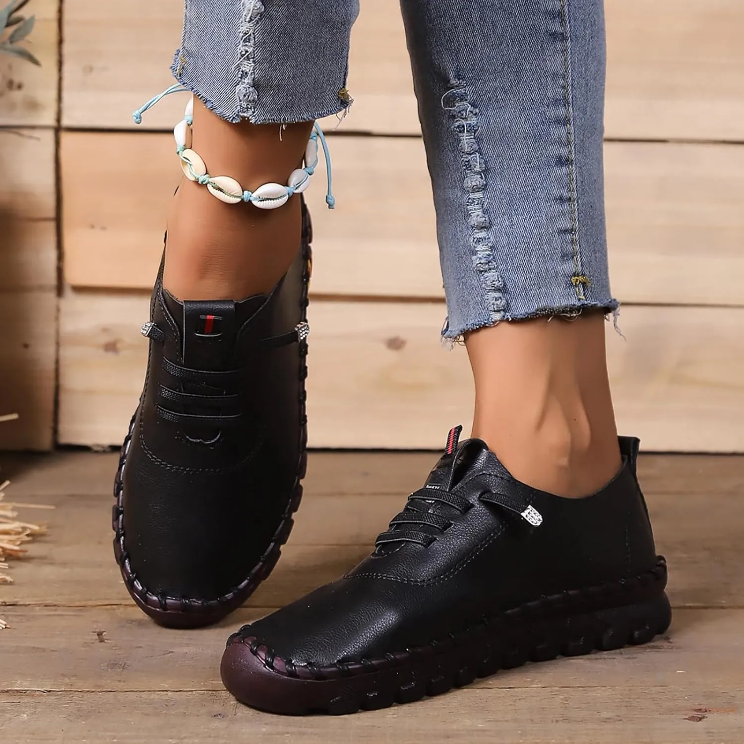 Running Shoes for Women Slip On Sneakers Men Mens Loafers Casual Slip On Comfy Soft Cover Heel Christmas Dress Shoes for Women Women's Wide Loafers