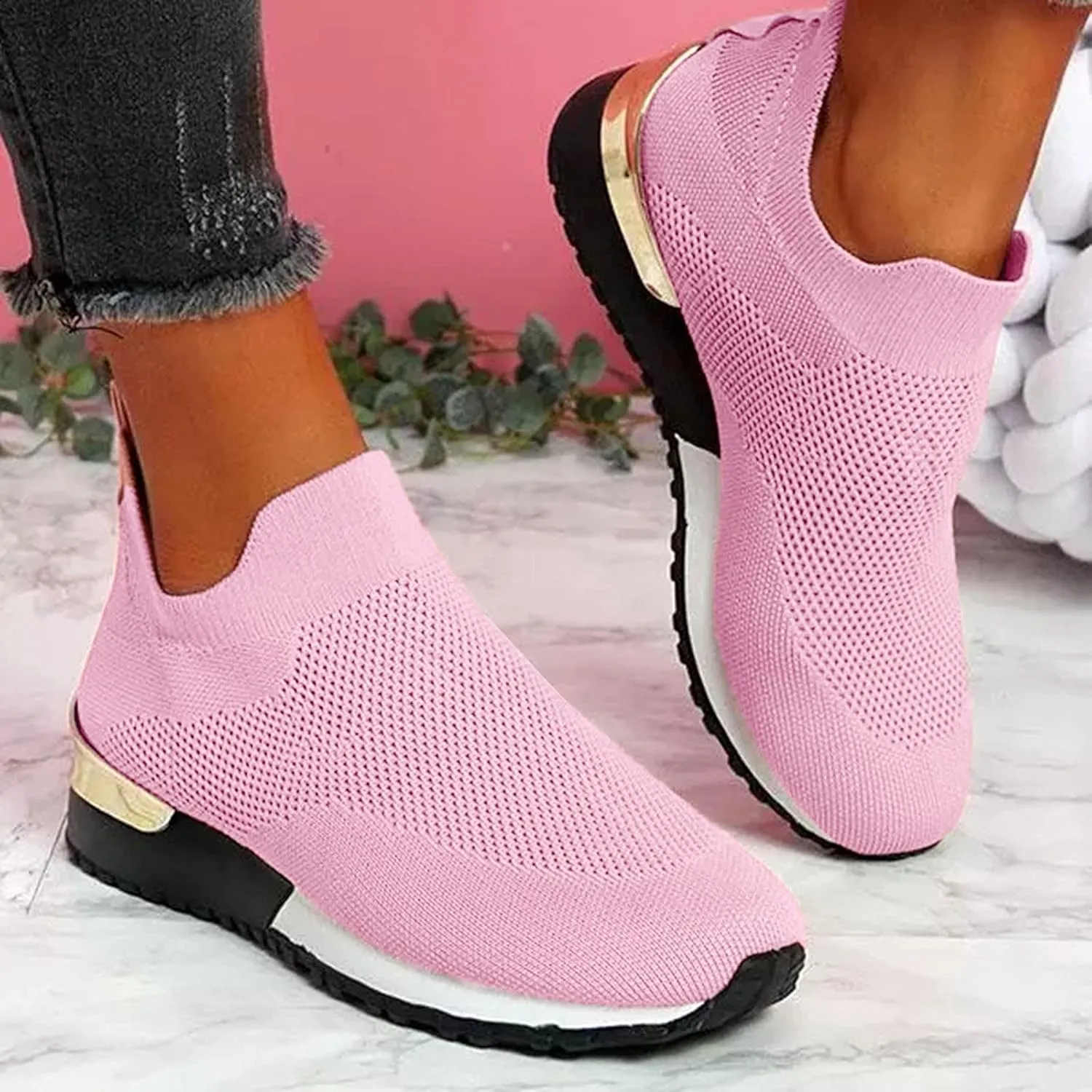 Running Shoes Women Sneakers Tennis Workout Walking Gym Lightweight Men's Trail Running Shoes Business Casual Loafers for Women Running Sneakers Men