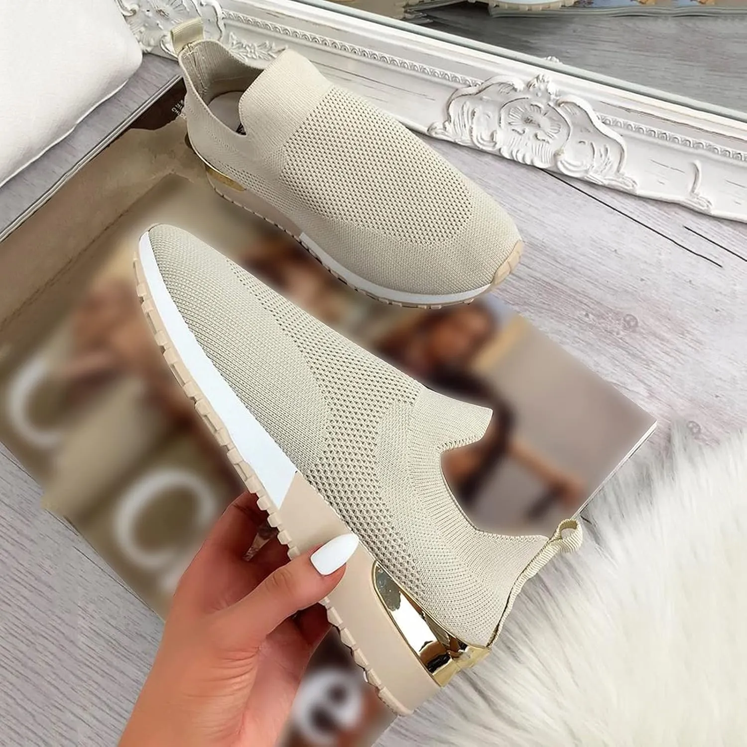 Running Shoes Women Sneakers Tennis Workout Walking Gym Lightweight Men's Trail Running Shoes Business Casual Loafers for Women Running Sneakers Men