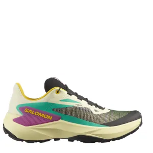 Salomon Men's Genesis Running Shoes in Transparent Yellow/Black/Willowherb AW25 speed - oriented running gear