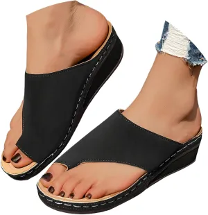 Sandalias para Mujer Elegantes, Womens Flat Flip Flops Vintage Leopard Snakeskin Sandal for Beach Holiday Travel Shoes
