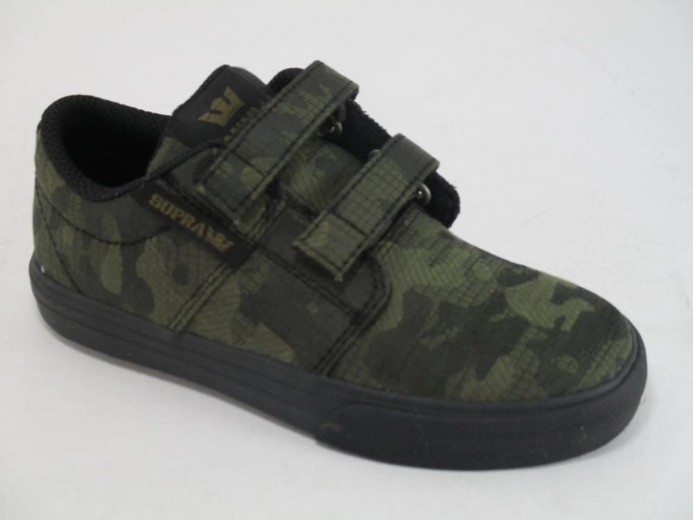 running in relay races shoes Supra scarpa sneakers da ragazzo con velcro Stacks Vulc II V 55672 331 verde militare