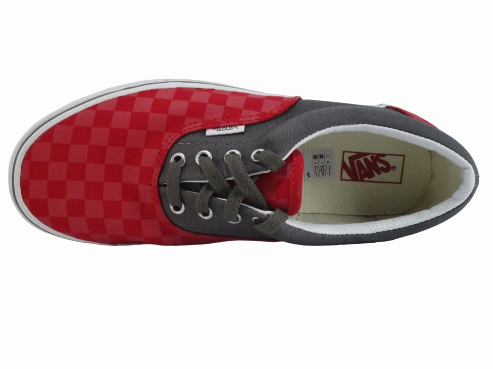 aerobic - shoes fitness enthusiasts Vans scarpa sneakers junior Era VN000YMAICK rosso-grigio