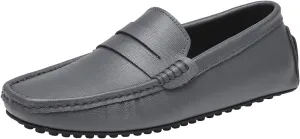 Santimon Men's Classic Penny Loafer Driving Moccasins Multicolor Shoes