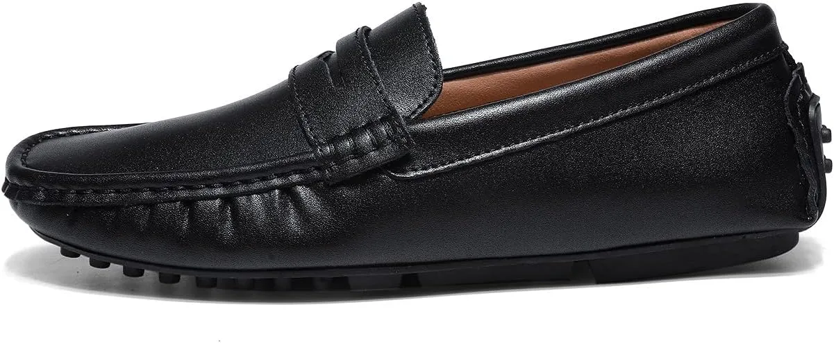 Santimon Men's Loafers Casual Slip On Penny Loafer Lightweight Driving Shoes