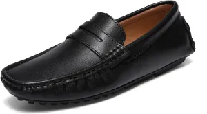 Santimon Men's Loafers Casual Slip On Penny Loafer Lightweight Driving Shoes