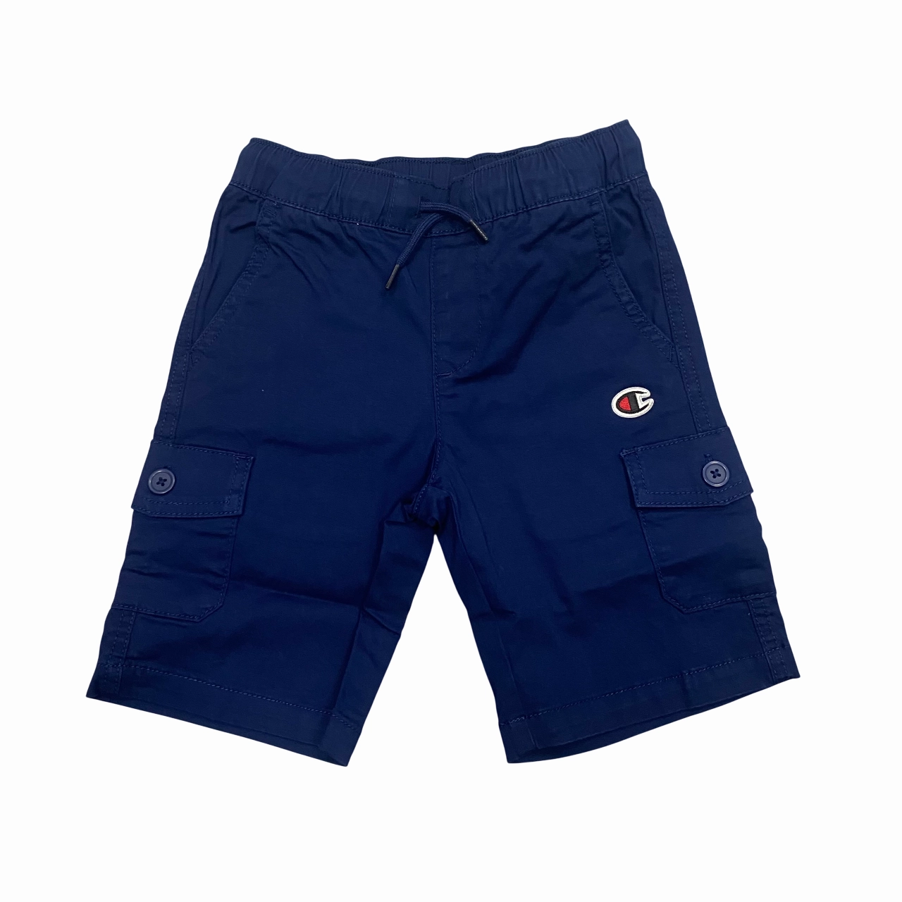 Champion pantaloncino cargo da ragazzo 306895 BS567 blu snowboard clothing