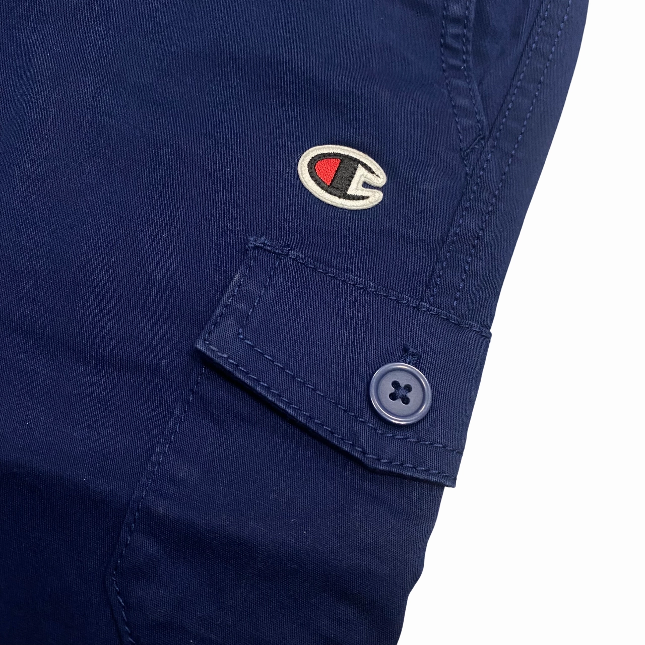 Sweat Resistant Fabric Champion pantaloncino cargo da ragazzo 306895 BS567 blu