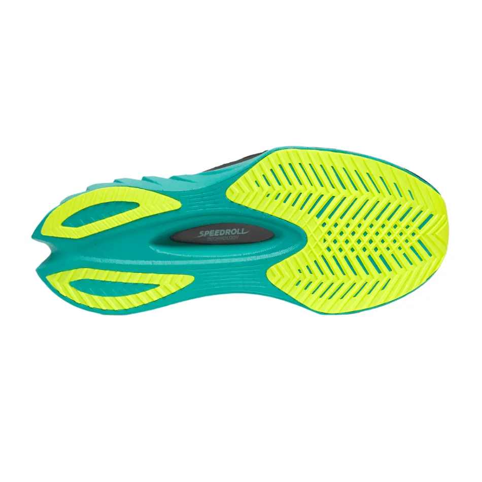 Saucony Women's Endorphin Pro 4 Running Shoes in White/Mutant AW25 Seamless Technology Gel Infused Cushioning