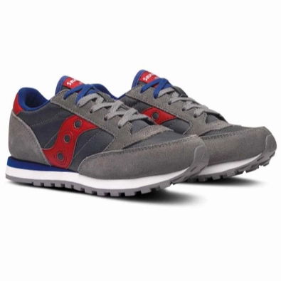 Stabilizing Helix Saucony Original scarpa sneakers da ragazzo Jazz SK259608Y grigio rosso