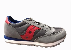 Saucony Original scarpa sneakers da ragazzo Shadow SK260986 grigio carbone QuickDrying