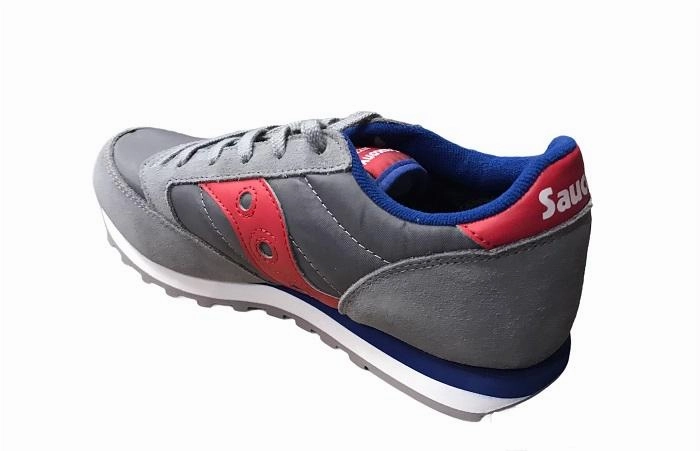 Saucony Original scarpa sneakers da ragazzo Shadow SK260986 grigio carbone colorful running shoes PU material