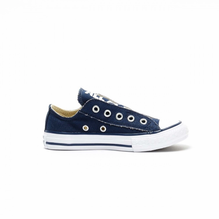 Converse sneakers da bambino Youth CTAS Slip OX 356854C navy running on a track oval branded running shoes