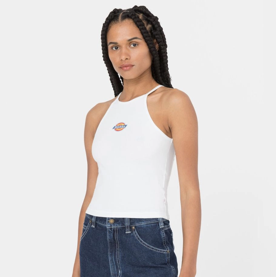 storage purpose Heat Control Dickies canotta da donna Chiin Lake DK0A4XNPDKWHX bianco