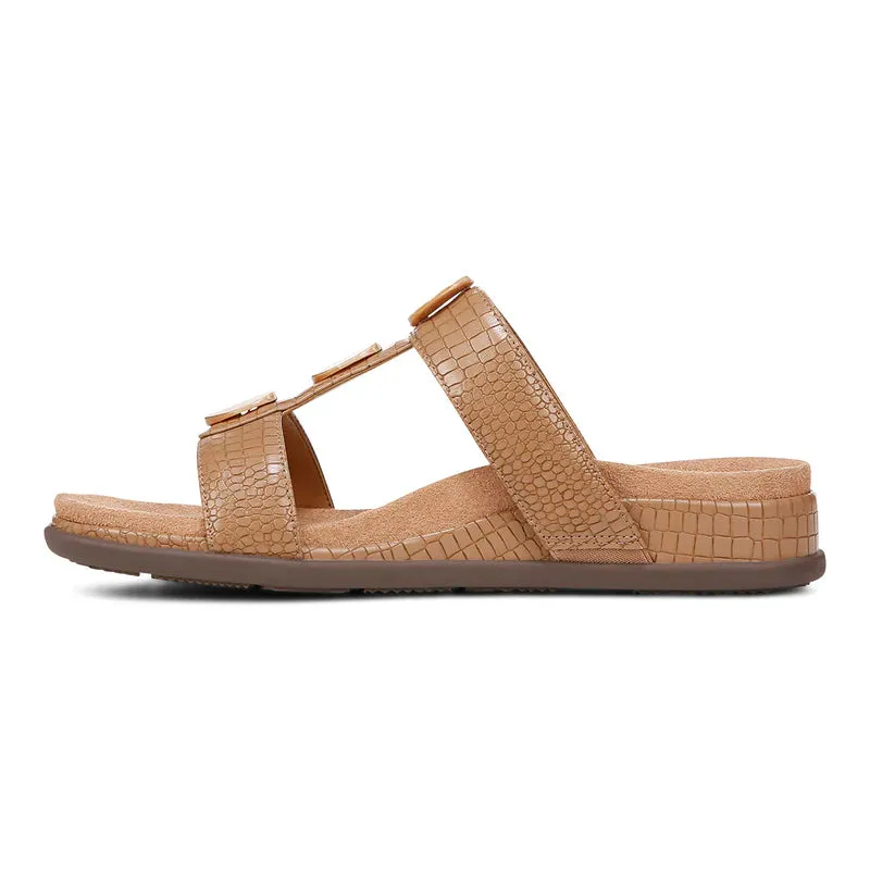 Serra Slide Sandal - Camel