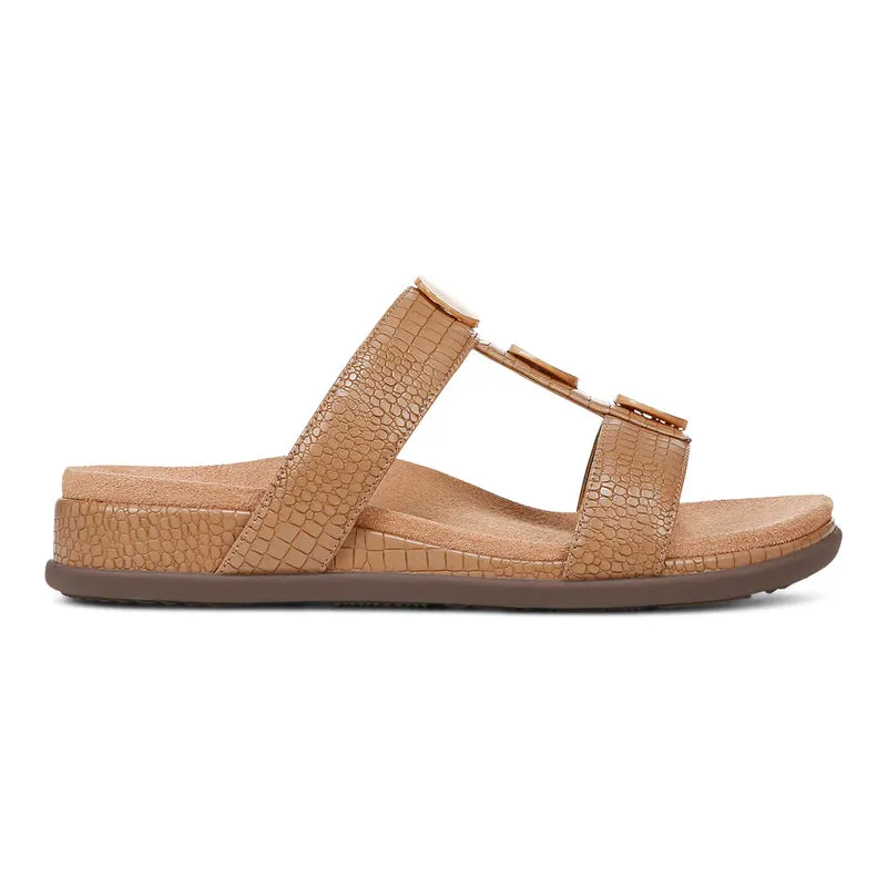 Serra Slide Sandal - Camel