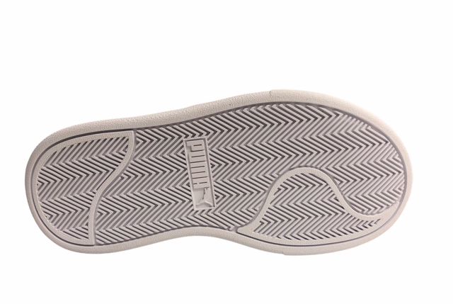 Puma sneakers da bambina Shuffle V Ps 375689 04 white pink running on a track shoes