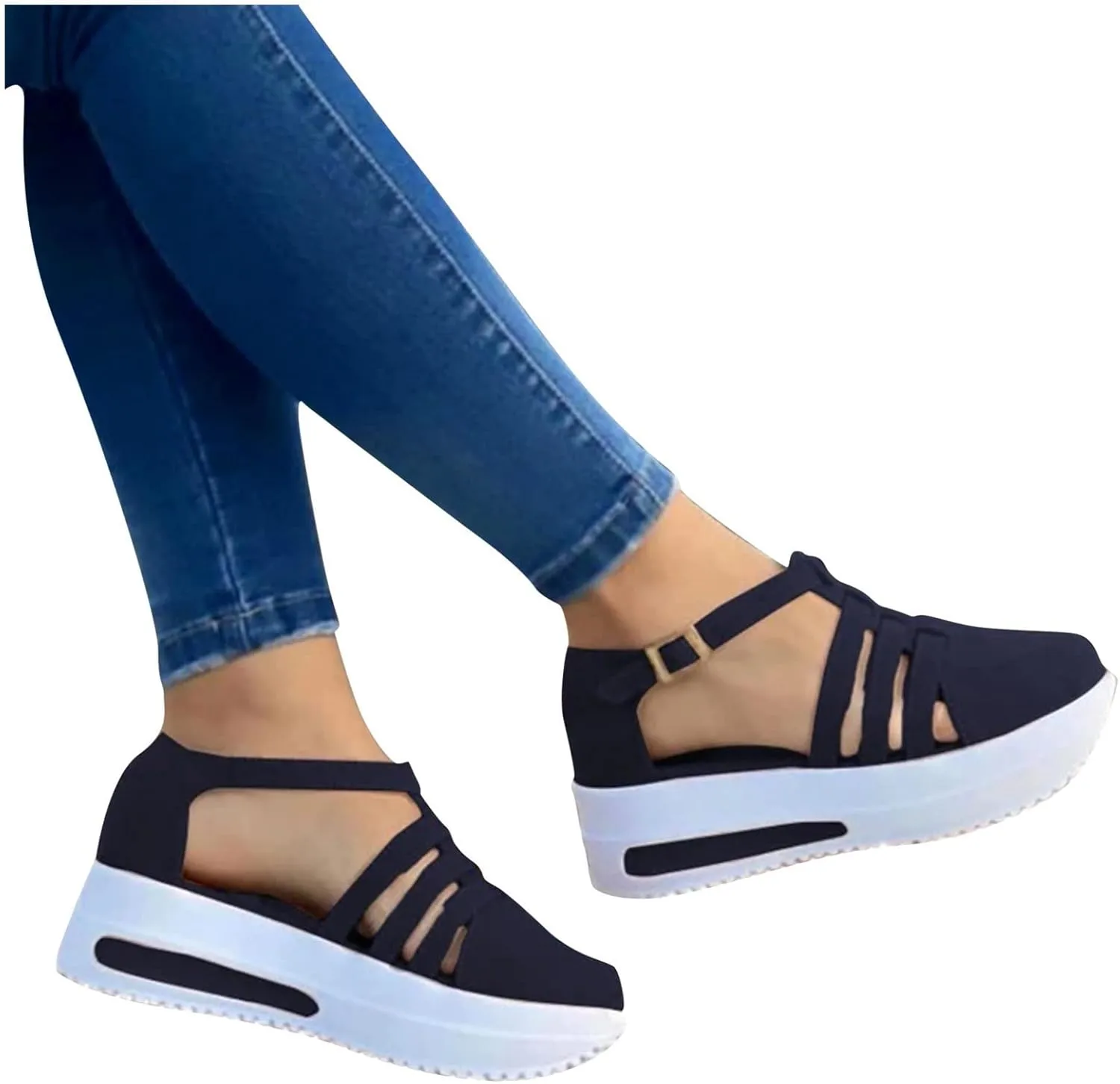 Shoes for Women Sandals, Womens Sandals Causal Peep Toe Platform Sandals Shoes Wedges Ankle Sandals
