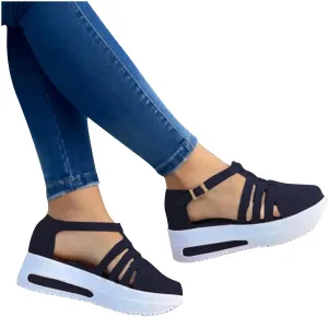 Shoes for Women Sandals, Womens Sandals Causal Peep Toe Platform Sandals Shoes Wedges Ankle Sandals