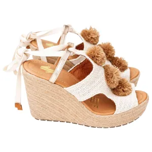 Silvia Cobos CARIOCA PomPom Wedge