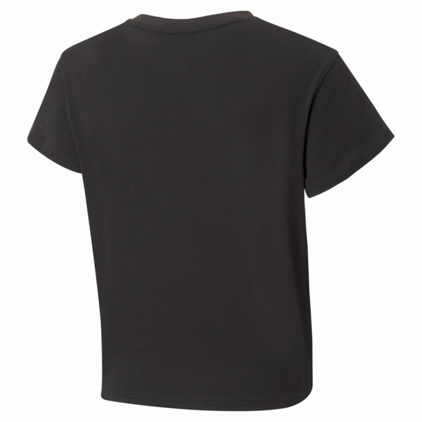 Puma t-shirt manica corta ESS+ Logo Knotted Tee G 846956-01 nero spring fashion Sustainable Material Blend