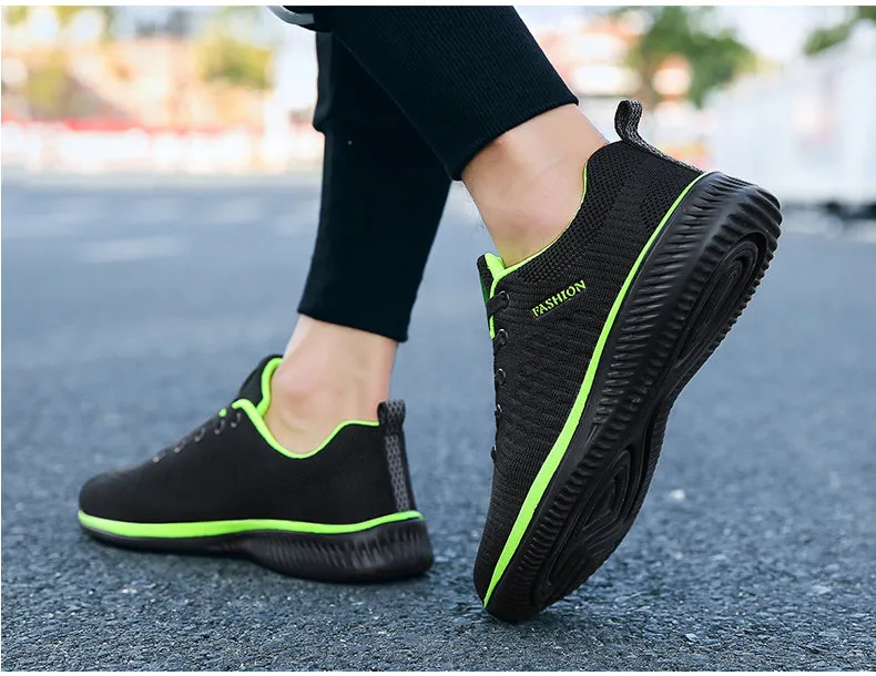 Size 47 Cool Fly-Wire Running Shoes Men Sneakers Zapatillas