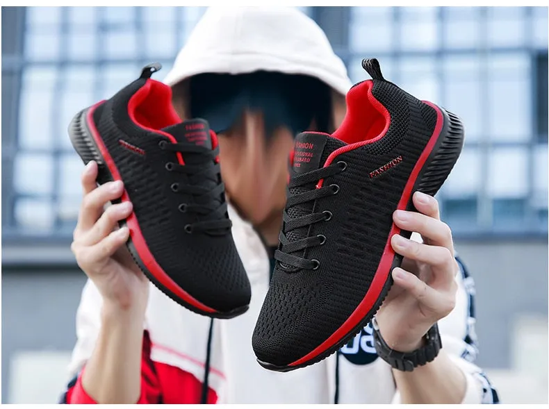 Size 47 Cool Fly-Wire Running Shoes Men Sneakers Zapatillas