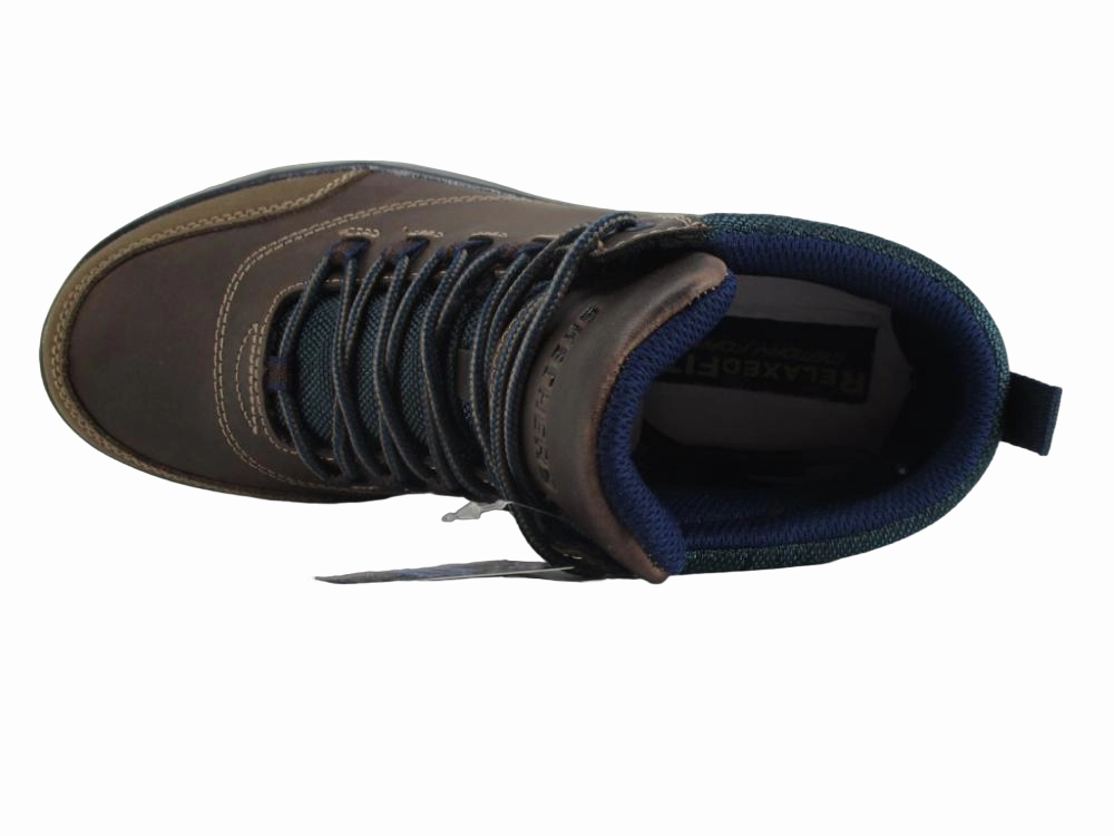 Skechers scarpa casual da bambino Direct Pulse 93879L CHOC marrone performance - design shoes advanced shoes