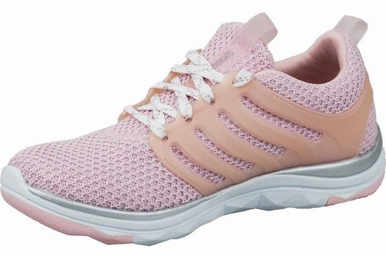 Skechers scarpa da ginnastica da bambina Diamond Runner Sparkle Sprint 81561L LTPK rosa Lockdown Wings