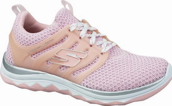 Foot Cradling Structure Skechers scarpa da ginnastica da bambina Diamond Runner Sparkle Sprint 81561L LTPK rosa