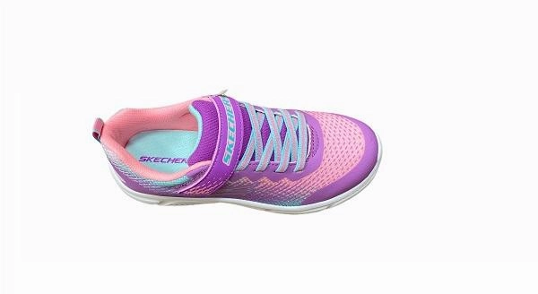 Skechers scarpa da ginnastica da bambina Go Run 650 302430L/PRMT violetto Tensile Knit Upper