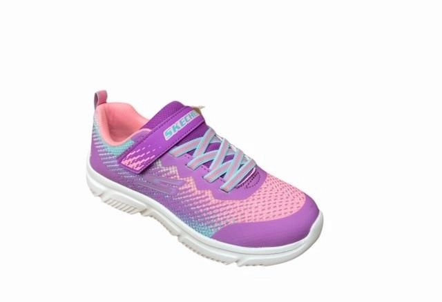 Skechers scarpa da ginnastica da bambina Go Run 650 302430L/PRMT violetto running in a volcanic area shoes