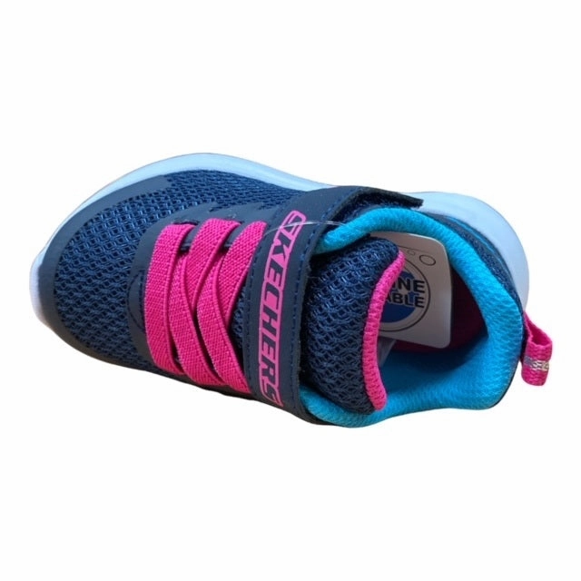 Skechers scarpa da ginnastica da bambina Selectors JAMMIN' Jogger 302470N/NVY blu Energy Redirecting Grooves rigid upper shoes