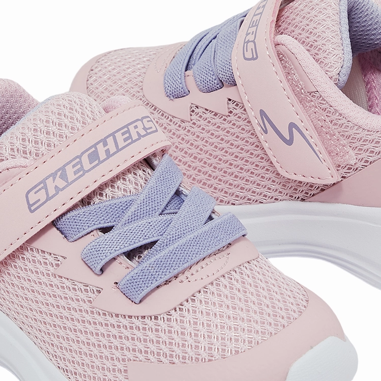 Flex Fit Midfoot Cage Hydraulic Damping Skechers scarpa da ginnastica da bambina Selectors Jammin Jogger 302470/LTPK rosa