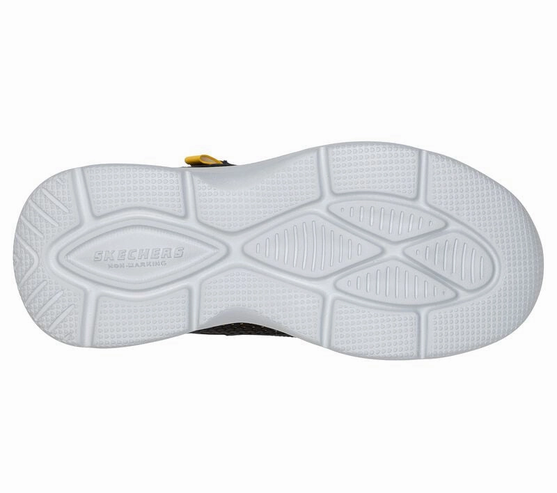 Recovery Fit Skechers scarpa da ginnastica da bambino Hyper Blitz Hydro Tronix 403861L/BKRD nero rosso