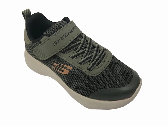Skechers scarpa da ginnastica da bambino Ultra Torque 97770L OLV verde oliva adjustable closure shoes Hygroscopic Lining