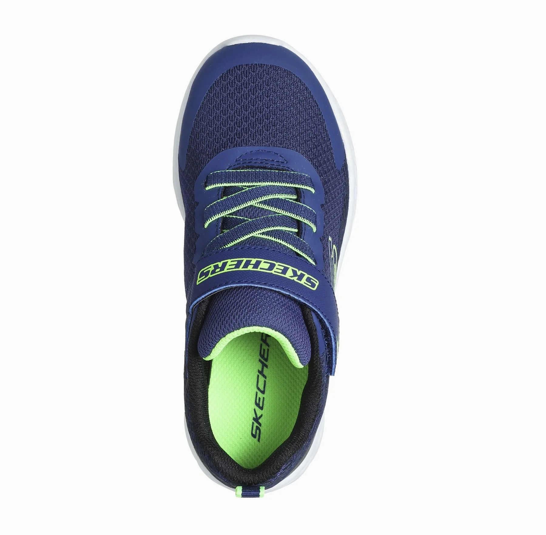 running for mental health kids - run Skechers scarpa da ginnastica da ragazzo Microspec II Zovrix 403924LNBLM blu-nero-lime