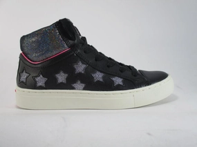 Skechers scarpa sneakers da bambina Sidestreet Funk It Out 84595L BKSL nero-argento shock - absorbing rubber shoes PU foam