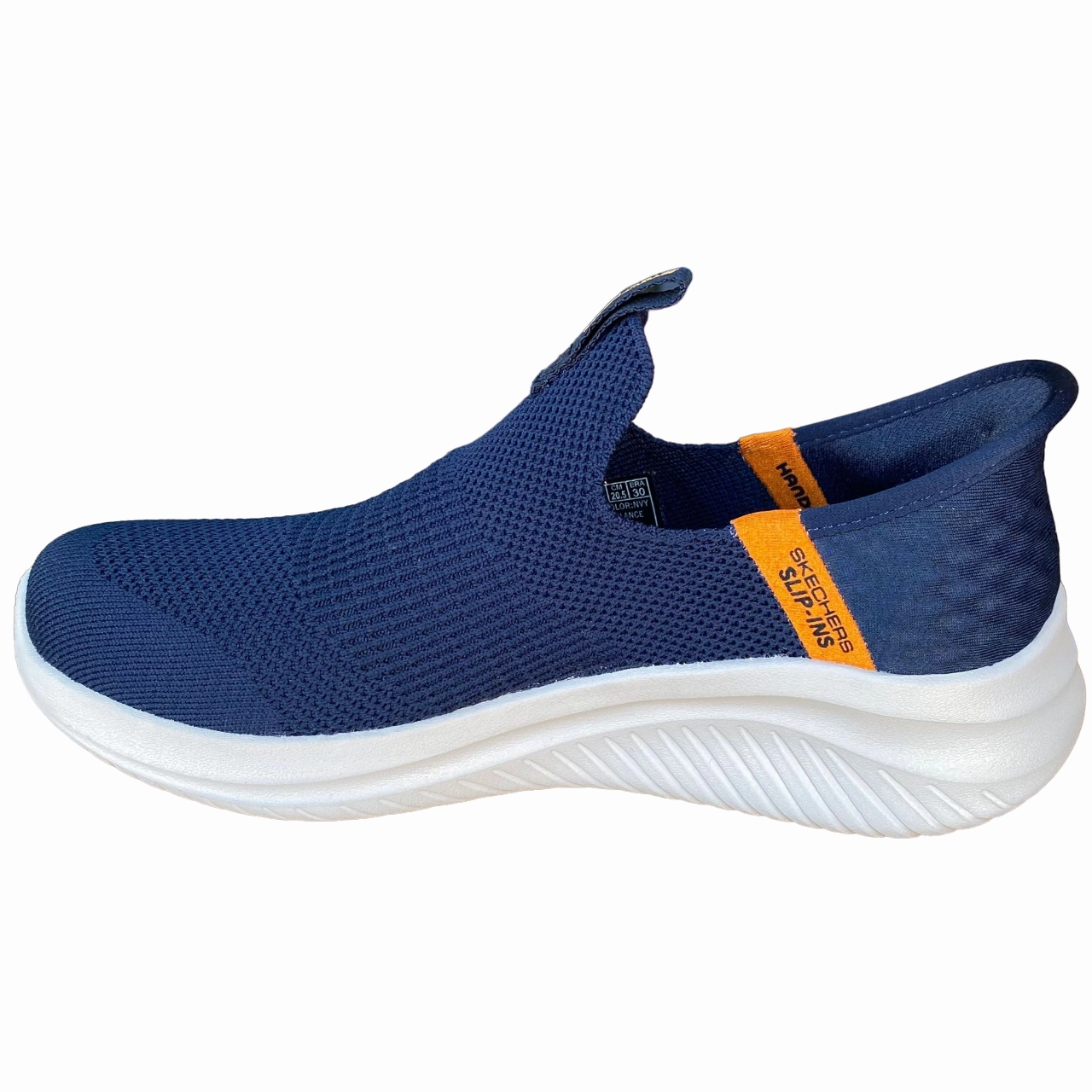 Speed Traction Skechers scarpa sneakers da ragazzi Slip-Ins Ultra Flex 3.0 403844L/NVY blu