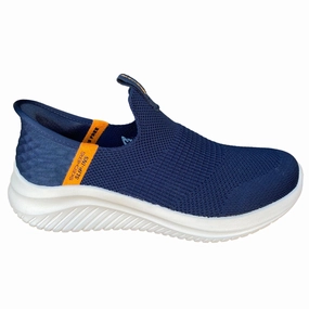 Fantastic features Shock Dissipation Skechers scarpa sneakers da ragazzi Slip-Ins Ultra Flex 3.0 403844L/NVY blu