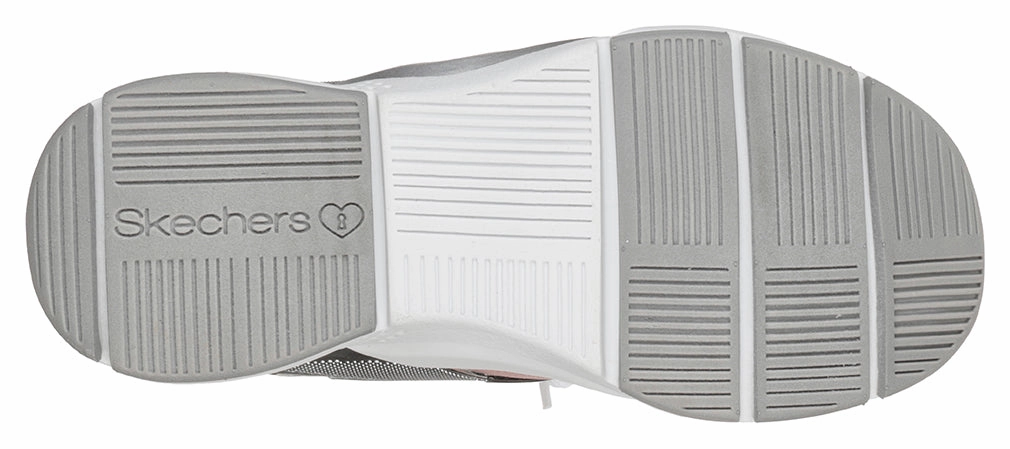 mid - top trail - runner Skechers sneakers da bambina e ragazza Shine Status 84853L SIL argento